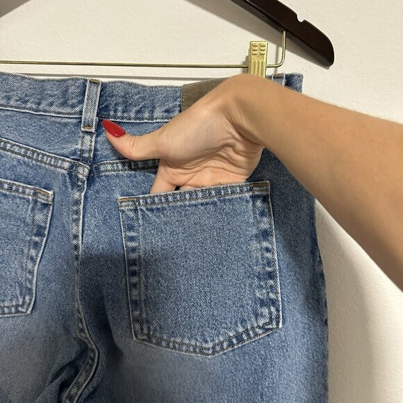 Vintage London Jean Capris Women’s Size 12 Retro Colorful Hippie Boho High Waist - Picture 8 of 9